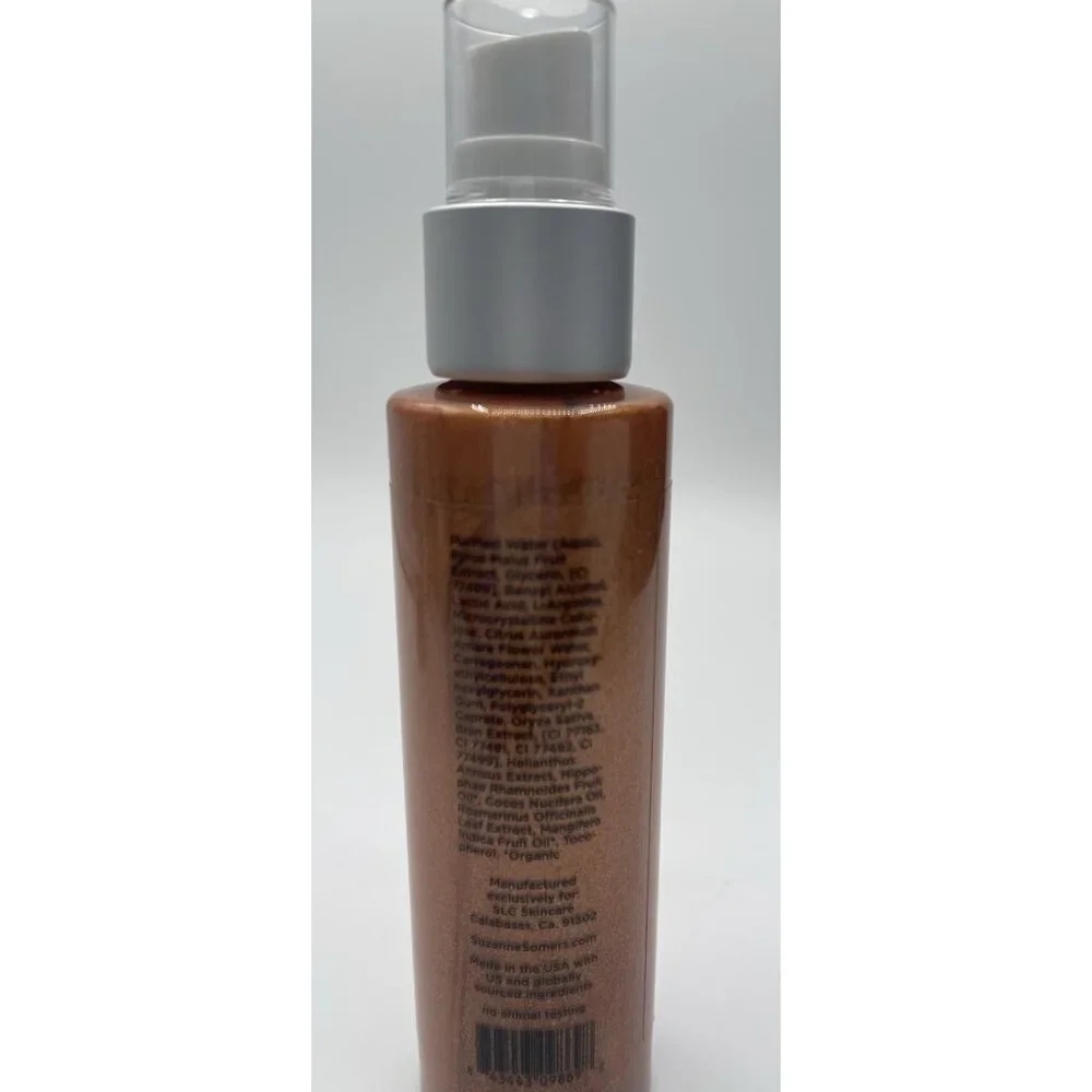 Suzanne Somers Organics Bronze Shimmer 4‎ oz 118 ml